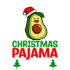 My Christmas Pajamas Avocado Guacamole