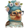 Oiseau mignon