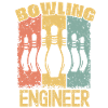 Ingénieur Bowling rétro