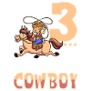 I'm 3 - Boy Cowboy