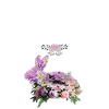 Frohe Ostern Blumen Osterhase
