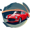 Red Classic Car