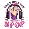 Jeg hører deg ikke, jeg hører kpop