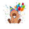 Capy Birthday Wasserschwein Capybara