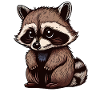 Raccoon Animal Barbados Raccoon