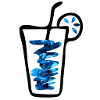 Drink blue