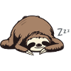 Official sleeping sloth sleeping shirt