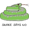 Snake Says No