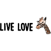 The Live & Love Giraffe
