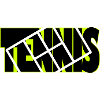 TENNIS Neon Grid Overlay