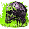 Crâne effrayant Helloween