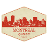 Montreal Skyline Retro Seal