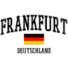 Frankfurt Germany Flag Cities Motif