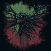 Mouche d’horreur effrayante