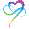 Poly Love Heart - Infinity Herz