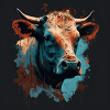 Une vache