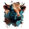 Une vache