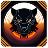 BlackPantherLogoDesignCircle