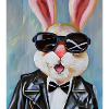 Stylischer Hase