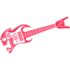 Gitarre Rot Logo