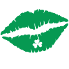 Saint Patrick's Day Lips