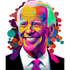 Lächelnder Präsident