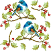 Bunte Vögel