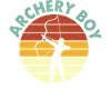 Retro Archery Archer Target
