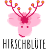 Lustige Kirschblüte als Hirsch