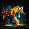 Bengal Tiger, Trail Hunter