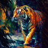 Bengal Tiger on the Prowl