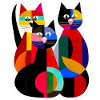Three Cats