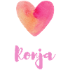 T-shirt Regalo Estetica Ronja Pink Heart Girl