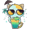 A cat with sunglasses