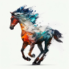Fiery horse n°9