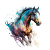 Cheval fougueux n°5