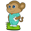 Monkey Nurse Sticky Notes