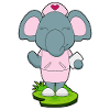 Elephant Nurse Sticky Notes