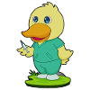 Seringue d’infirmière canard