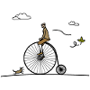 Antique bike