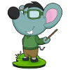 Mouse Teacher Pointer School