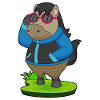 Pferd Sonnenbrille