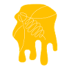 Be nice - Bee - abstrait - Art graphique