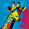 Giraffe - Pop Art