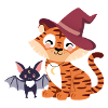 Tiger with bat