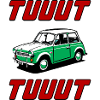 Funny car motif
