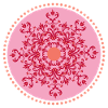 MandalaTribalArtPink