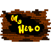 MY HERO graffiti