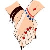 hands intertwined to be together