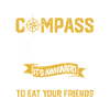 Bring a compass It's embarrassing